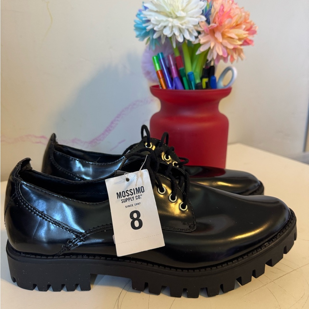 Mossimo Supply Co. Black Casual Shoes